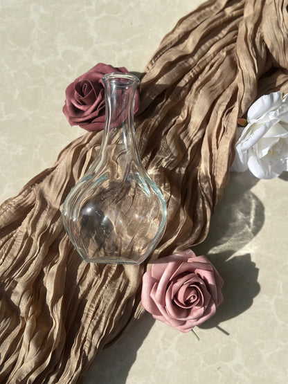 Mini Pampass Grass & Palm Bouquet Bundle + FREE Vase + FREE Shipping