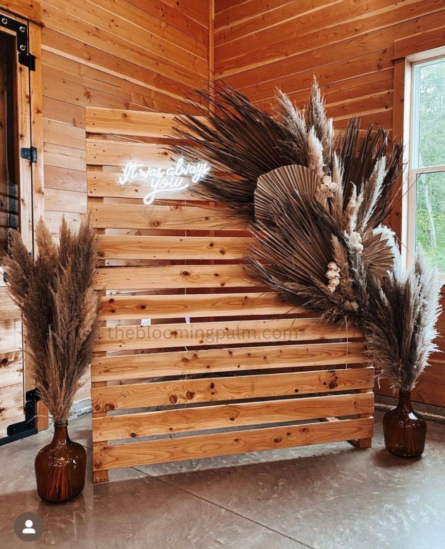 20X15" LARGE Natural Sun-Dried Boho-Style Palm Leaf Home Decor, Free Shipping!