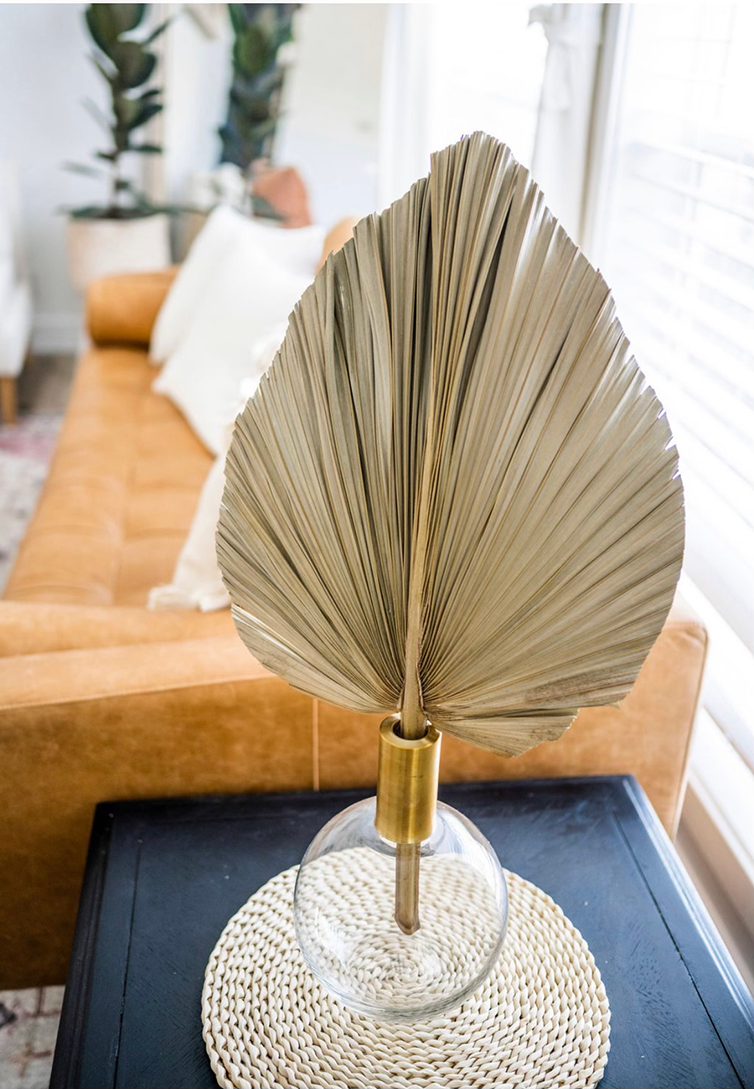 Wild Sun-Dried Palm Spear Home Decor