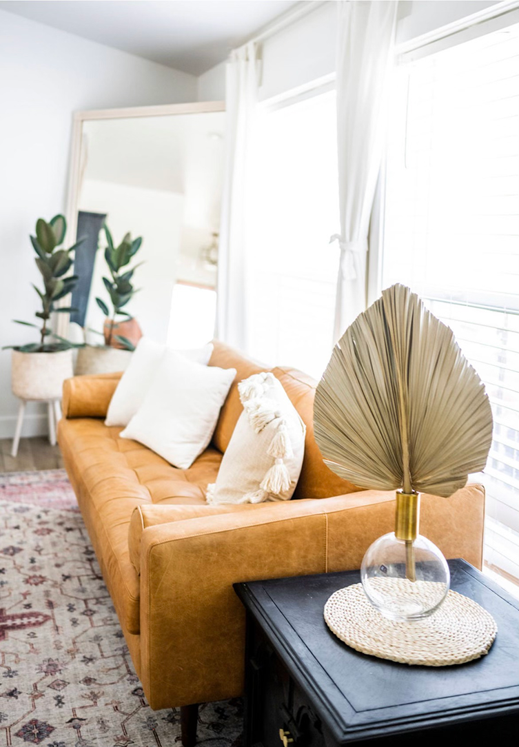 Wild Sun-Dried Palm Spear Home Decor