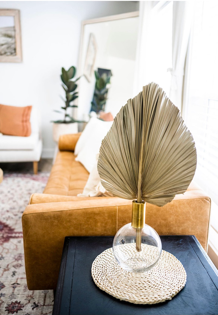 Wild Sun-Dried Palm Spear Home Decor