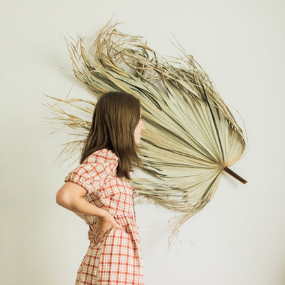 3ft. JUMBO Palm Leaf, Wispy-Ended Dried Palm Leaves, Beige Palm, Natural Sun-Dried Palm Leaf, 🌿 Luxe Dried Palm Leaves – Natural Minimalist Statement Décor